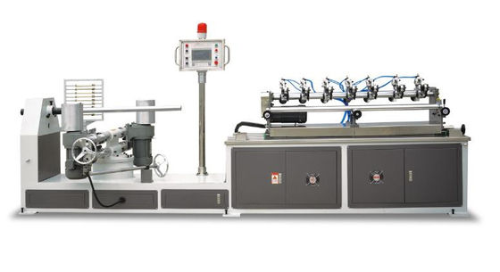 Macchina di taglio di tubi di carta a due teste 8.2KW colore personalizzato TSJG-60