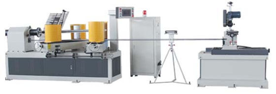 Due teste Tipo 3 - 12 strati Linea di produzione di tubi di carta 11KW TSJG-150