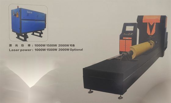 2000W rotante Die Board Laser Cutter 3000mm Lunghezza di taglio TSD-RC2000