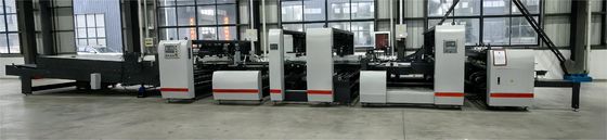 Macchina adesiva a cartone ondulato a cassa adesiva automatica completa 45KW JH-2800F-P
