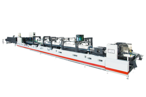 qualità  High Speed Automatic Folding Gluing Machine 18.5KW 0 - 500M/min JH-650PC fabbrica