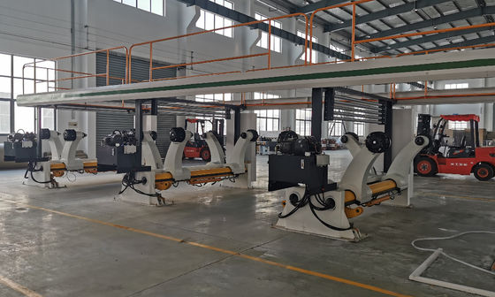 Linea di produzione di macchine per la produzione di nido di miele di carta continua 65KW HZX-2000PC800