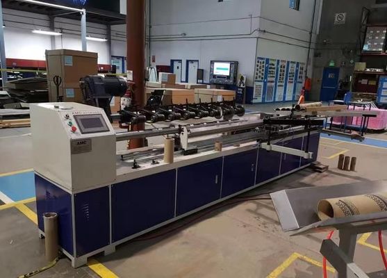 2.6KW Macchina di taglio di tubi di carta 0,6Mpa Pressure Cardboard Tube Cutter TSJQ-70