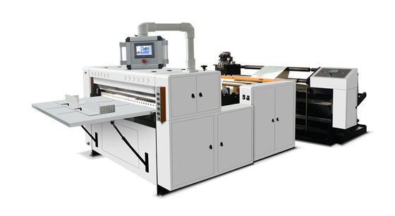 Macchina di taglio carta Jumbo Roll 8KW A3 / A4 Macchina di taglio carta 50HZ