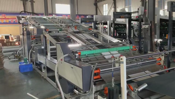Motorizzazione elettrica 3 in 1 Macchina di laminazione automatica a flauto BZJ-1600S5