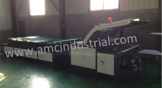 Macchina di laminazione a flauto a alimentazione manuale 7kw BZJ-1450Q2 Peso 4000kg