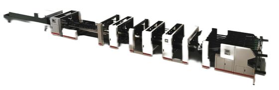 Macchina ad alta velocità per la collazione dei fogli di carta automatica 0 - 200 m/min JH-1700F-PCW