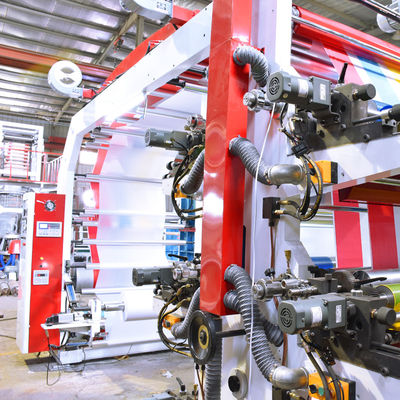 10 - 80m/min attrezzature di stampa Flexo 23KW 8 Color Flexo macchina di stampa