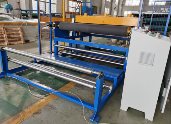 7.5KW Slitter Gluer con Rewinder 1600 Roller cromato