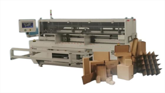 Macchine per la produzione di scatole corrugate automatiche multifunzione a passaggio singolo a basso consumo
