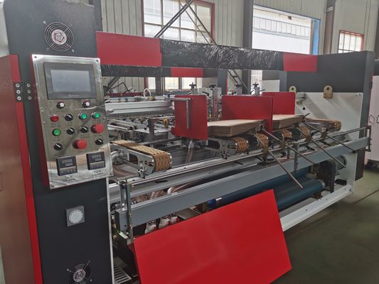 Macchina di incollaggio per cartoni semiautomatica 16KW per due pezzi di cartone MH-3000Z