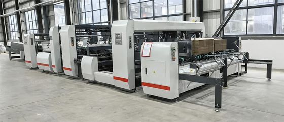 Macchina adesiva a scatola ondulata a doppia fusione completamente automatica 45KW JH-2400F-P